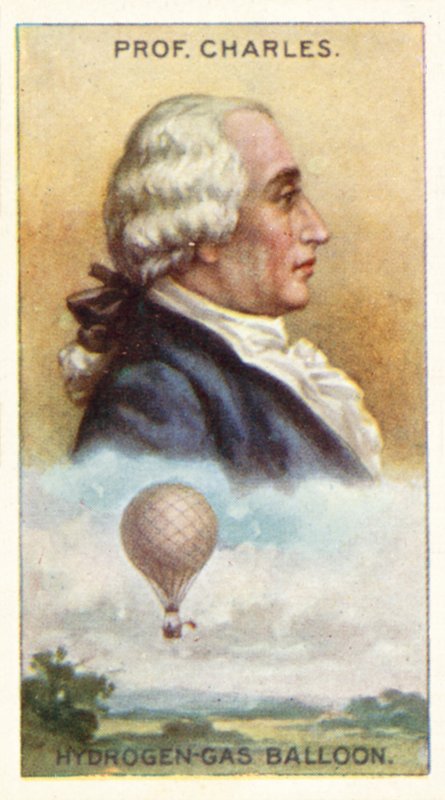 Professor Charles, Balão de Gás Hidrogênio de English School