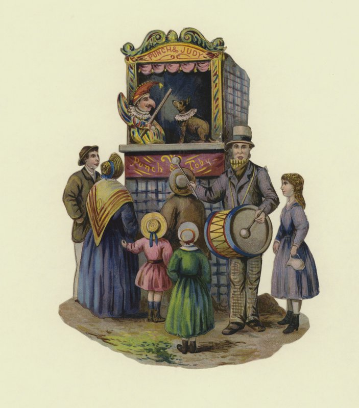 Soco e Judy show (chromolitho) de English School