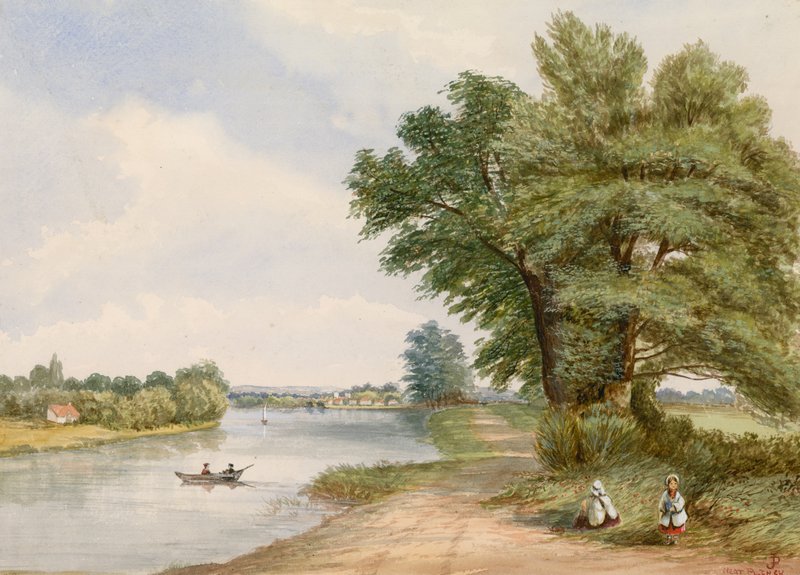 Putney, Londres (wc no papel) de English School