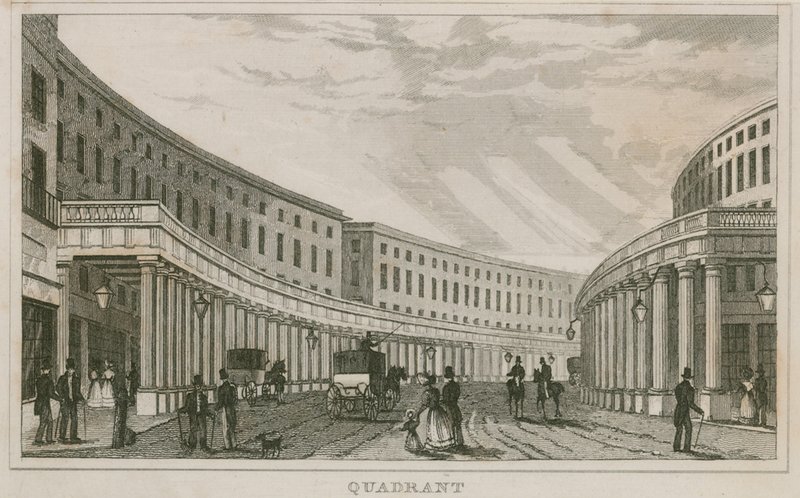 Quadrante, Regent Street, Londres de English School