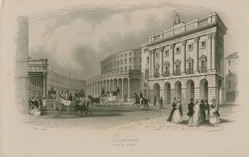 Quadrante, Regent Street, Londres de English School