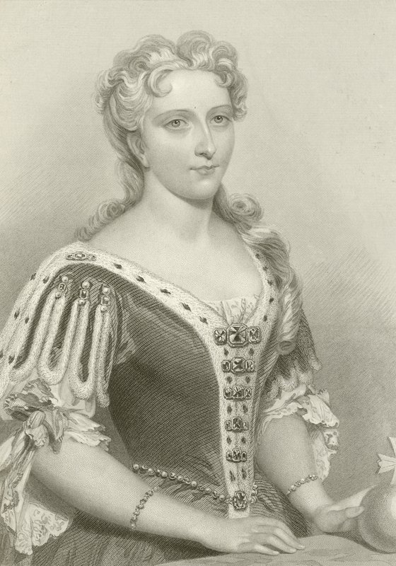 Rainha Caroline, consorte do rei George II de English School