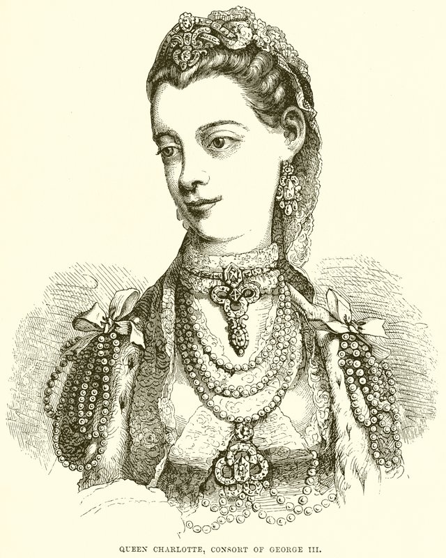 Rainha Charlotte, Conseort de George III de English School