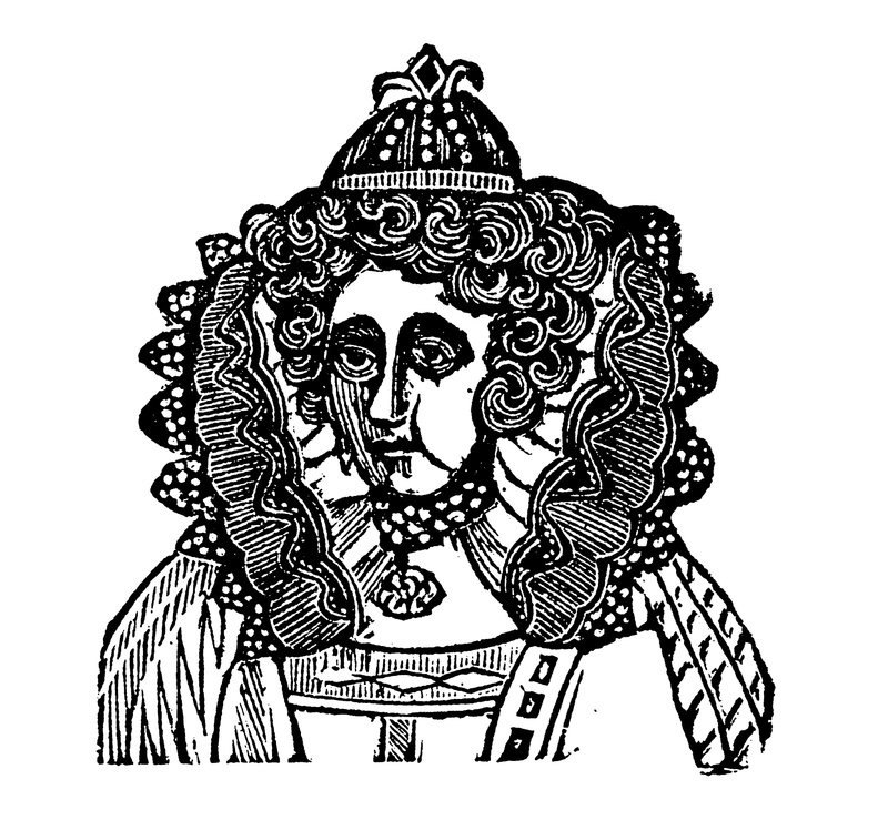 Rainha Elizabeth I (xilogravura) de English School