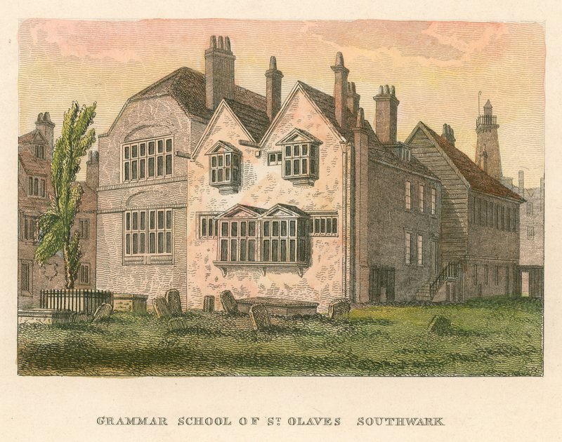 Escola de Gramática Livre da Rainha Elizabeth, St Saviors, Southwark de English School