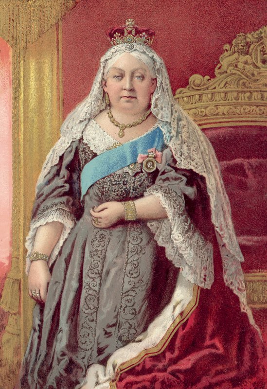 Rainha Victorias Jubileu de Diamante de 1897, Sua Majestade a Rainha de English School