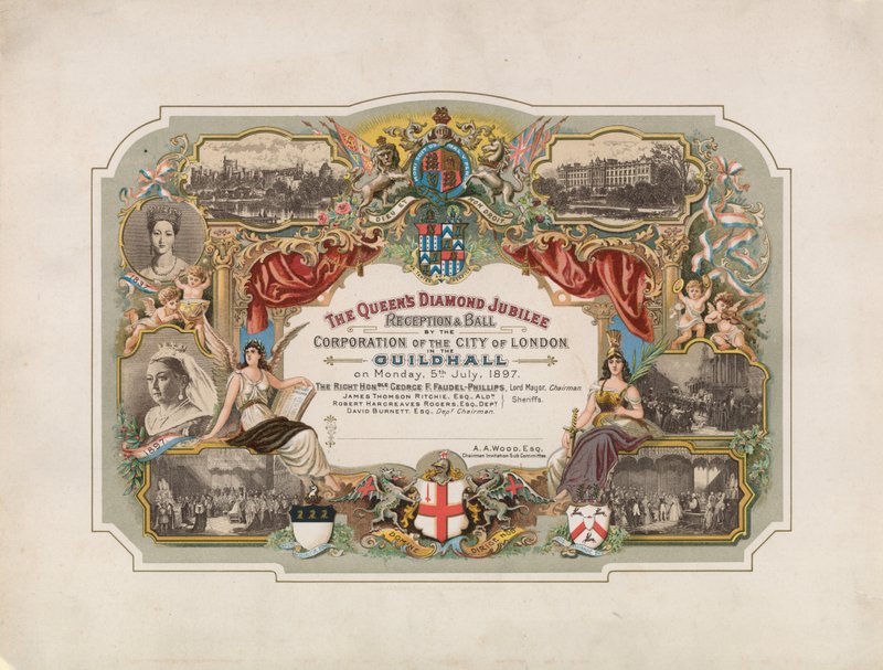 Rainha Victorias Jubileu de Diamante, Bola de Recepção da Corporação da Cidade de Londres de English School
