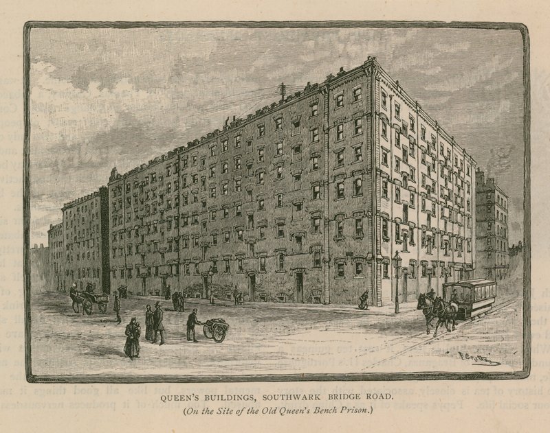 Edifícios Queens, Southwark Bridge Road de English School