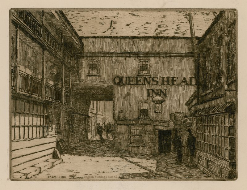 Queens Head, Southwark de English School