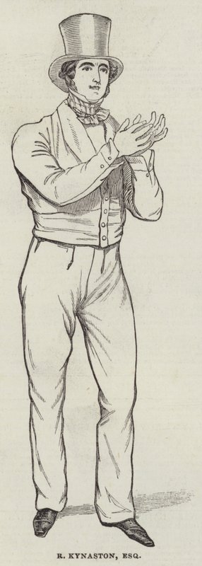 R Kynaston, Esquire (gravura) de English School