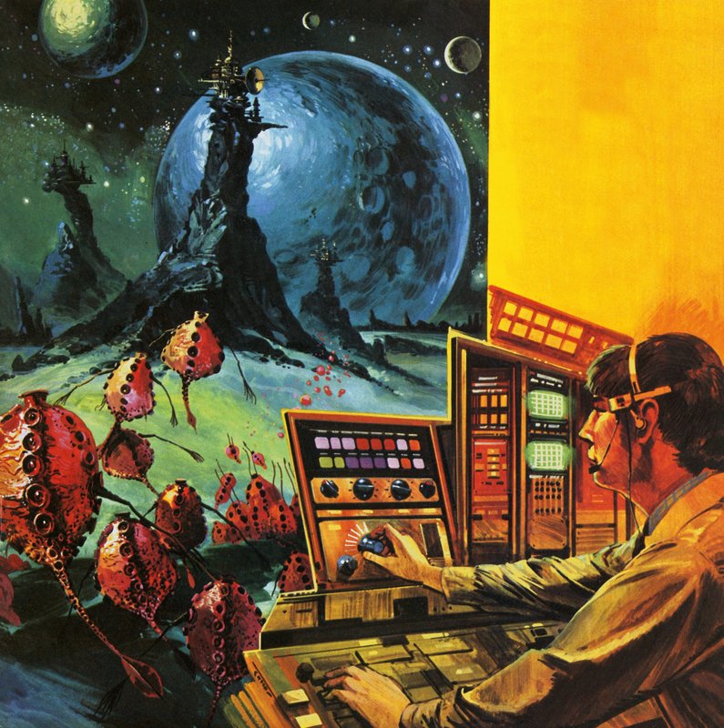 Radioastrônomos em busca de vida extraterrestre de English School