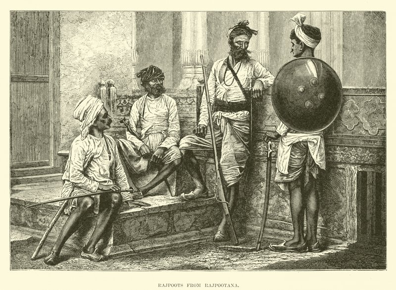 Rajpoots de Rajpootana de English School
