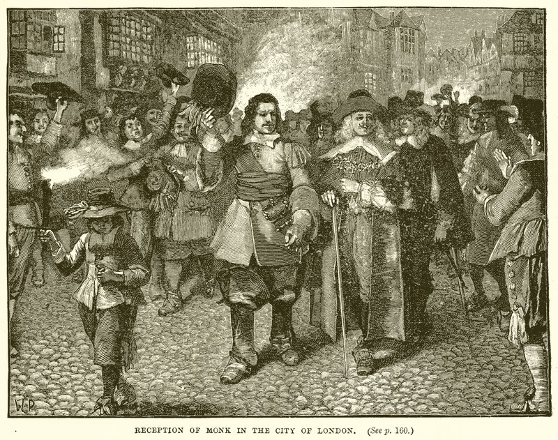 Recepção de Monge na Cidade de Londres de English School