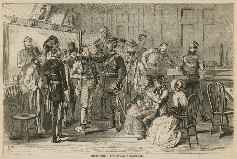 Recrutamento: o padrão da cavalaria de English School