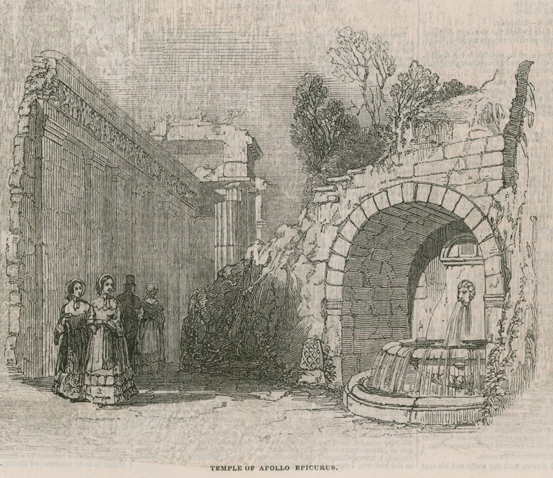 Reabertura do Coliseu, Regents Park: Templo de Apolo Epicuro de English School