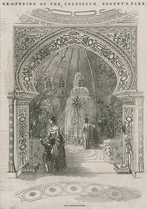 Reabertura do Coliseu, Regents Park: The Conservatory de English School