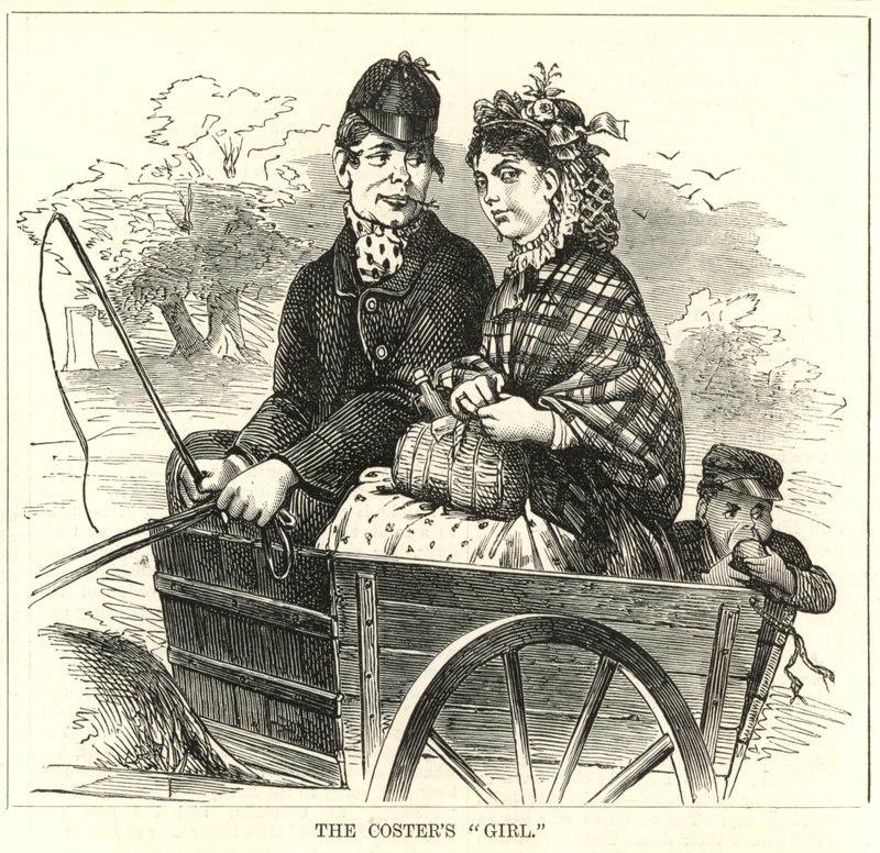 Representative Derby Women: The Costers Girl de English School
