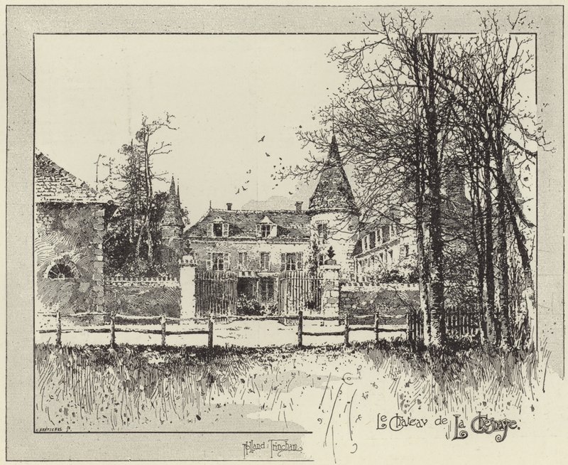 Residência do falecido M Ferdinand de Lesseps de English School