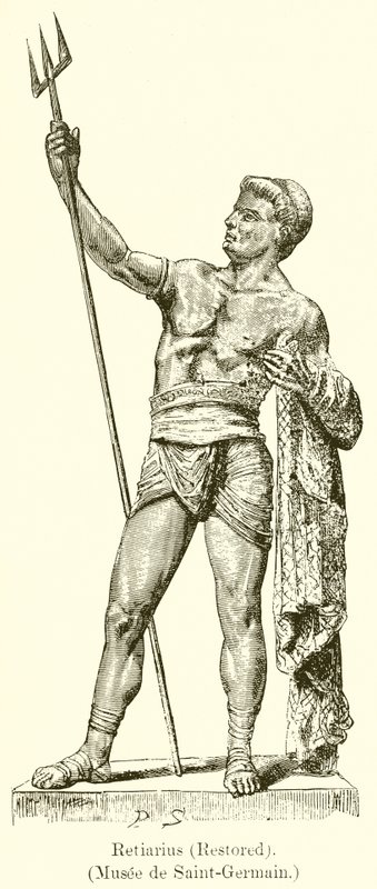 Retiarius (restaurado) (Musée de Saint-Germain) de English School