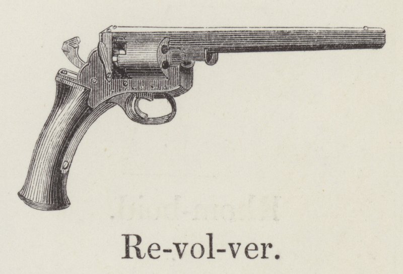 Revolver (gravura) de English School