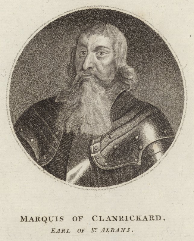 Richard Burke, Marquês de Clanricarde de English School