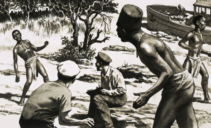 Richard Cliff e Charles Osborne percebem que estavam sob ataque de English School