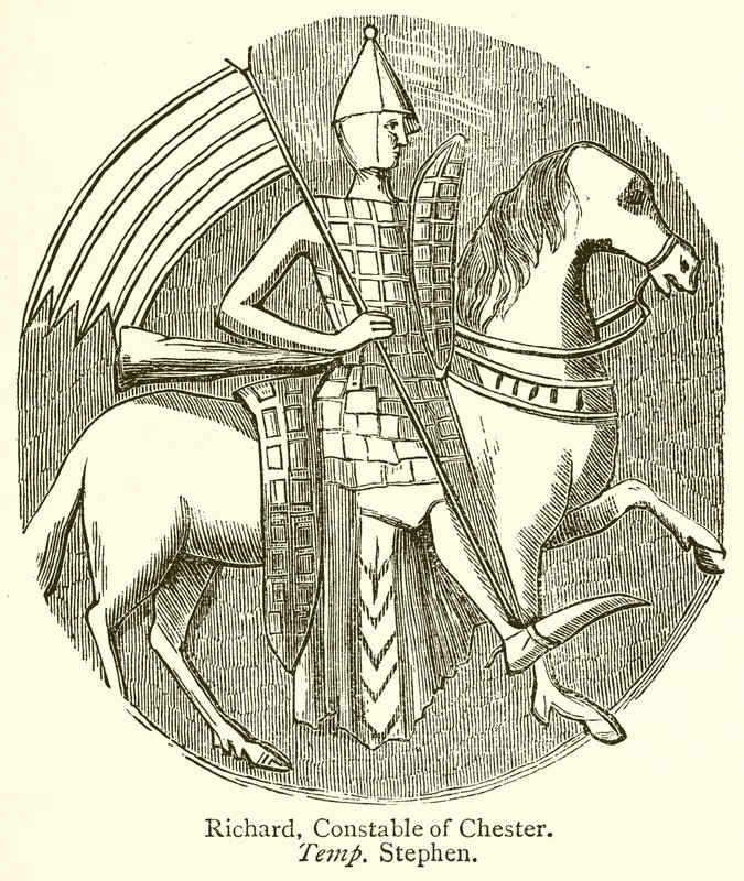 Richard, guarda de Chester. Temp. Stephen de English School