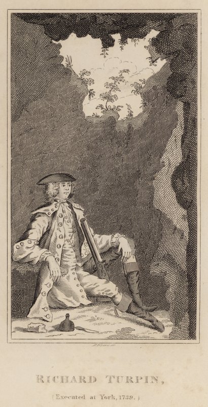 Richard Turpin, executado em York, 1739 de English School