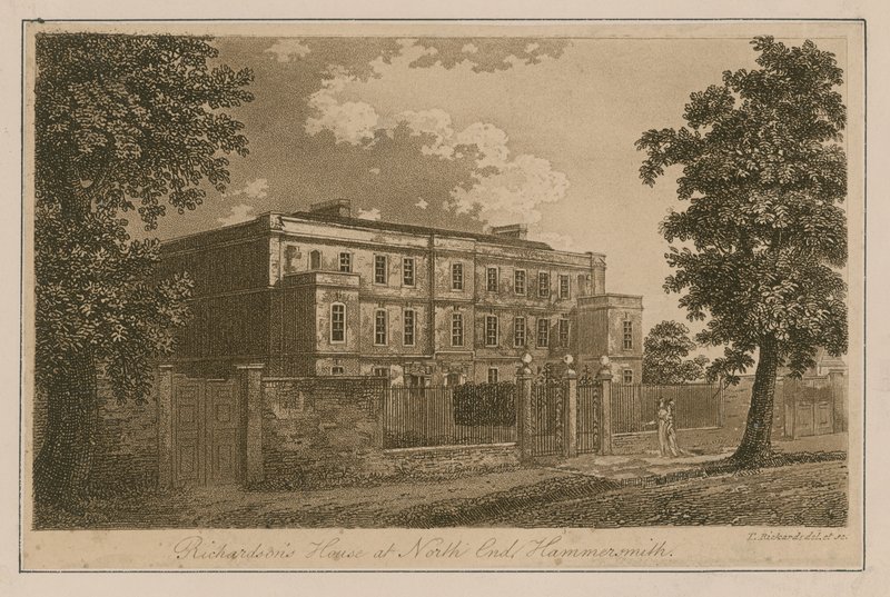 Richardsons House em North End, Hammersmith de English School