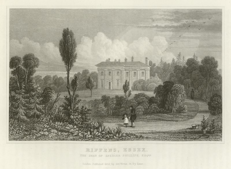 Riffens, Essex, a sede de Spencer Phillips, Esquire de English School