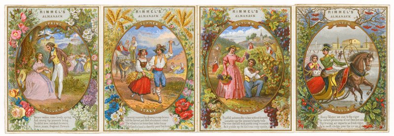 Rimmels; Eugene Rimmel, perfumista de Sua Majestade a Rainha Vitória, 96 Strand de English School