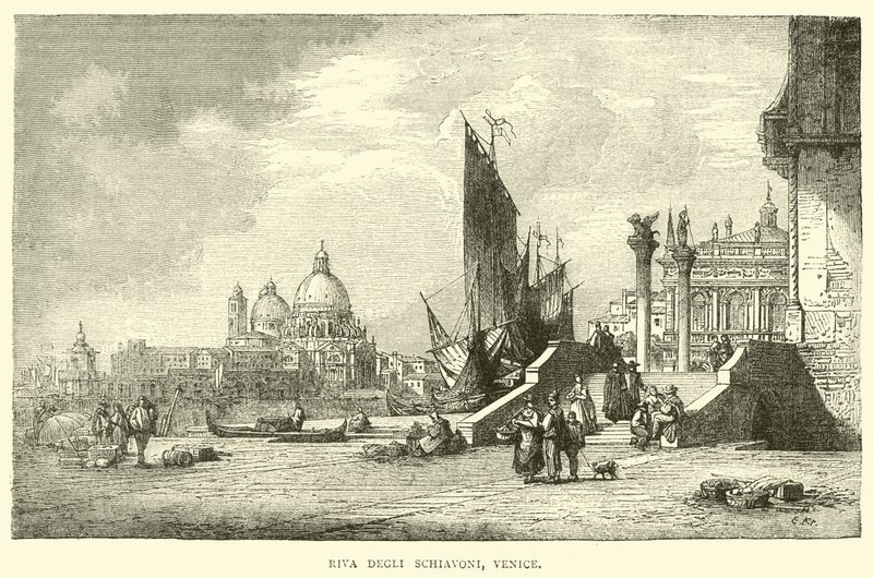 Riva Degli Schiavoni, Veneza de English School