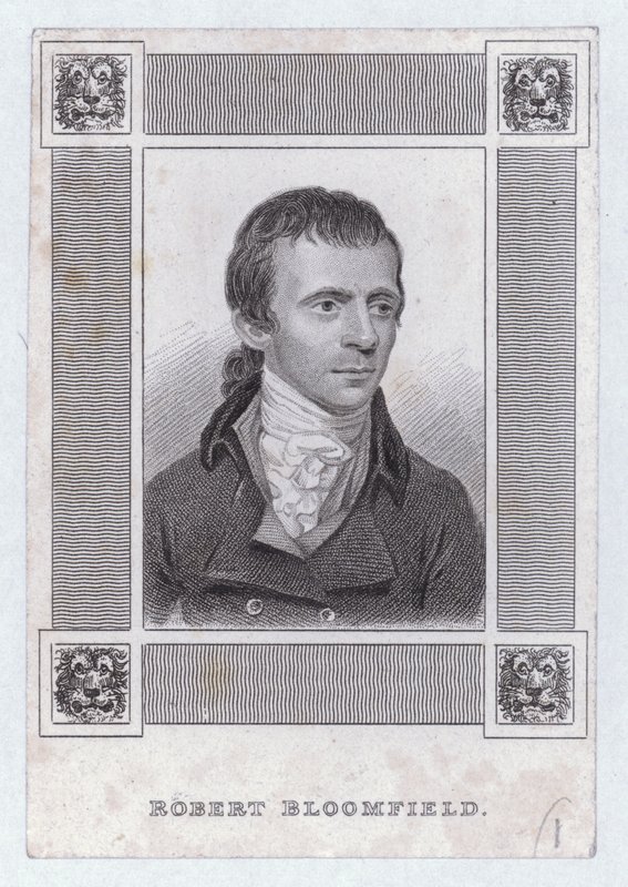 Robert Bloomfield, poeta inglês (gravura) de English School