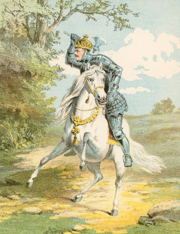 Robert Bruce em Bannockburn de English School