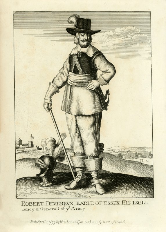Robert Devereux, conde de Essex de English School