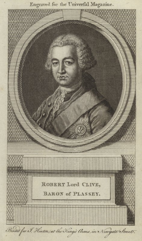 Robert Lord Clive, Barão de Plassey de English School