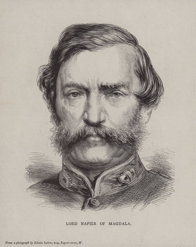 Robert Napier, 1º Barão Napier de Magdala, general britânico de English School