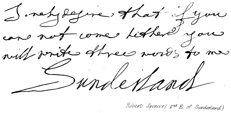 Robert Spencer (2º E de Sunderland) de English School
