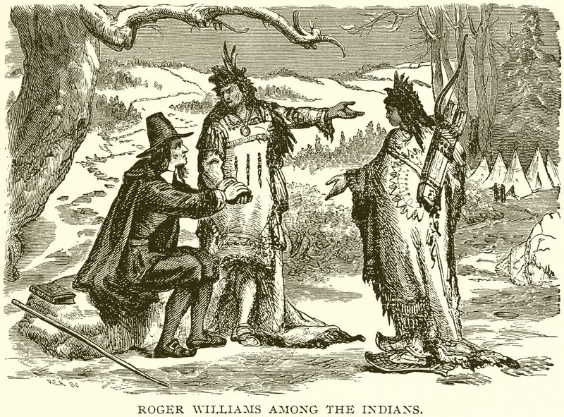 Roger Williams entre os índios de English School
