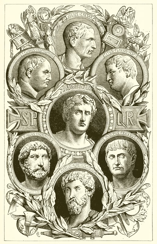 Imperadores romanos de English School
