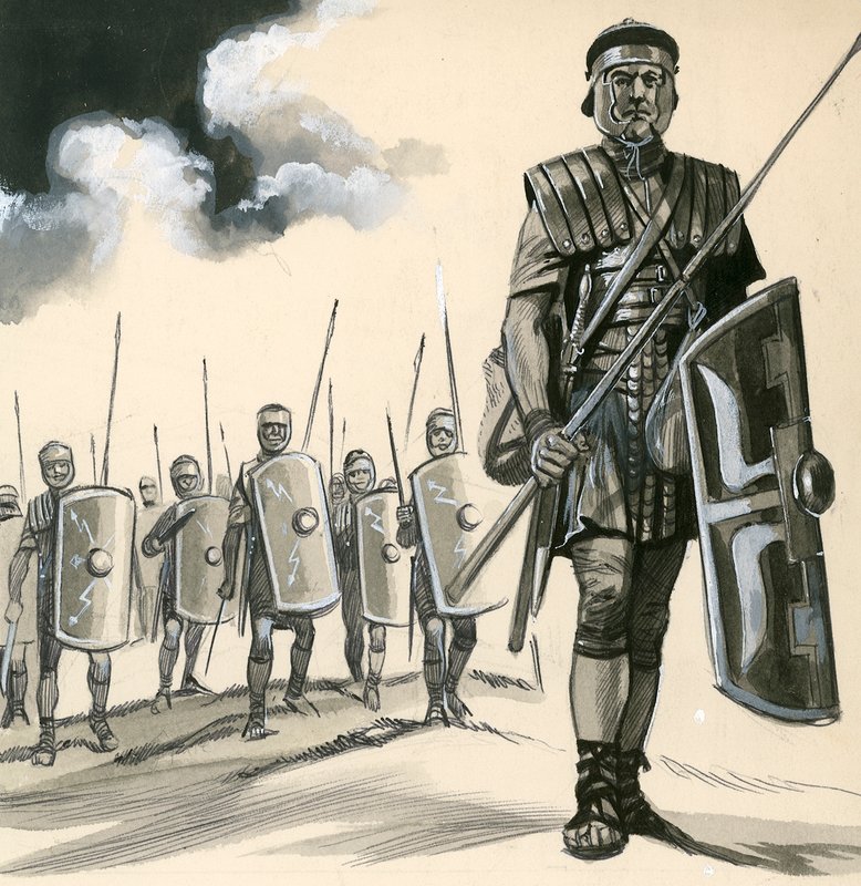 Soldado romano de English School