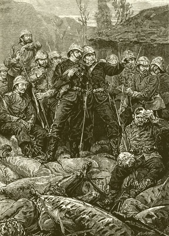 Rorkes Drift: Na manhã seguinte ao ataque de English School
