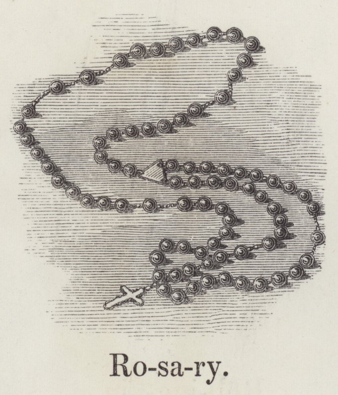 Terço (gravura) de English School