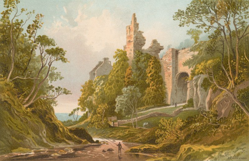 Castelo de Roslin de English School