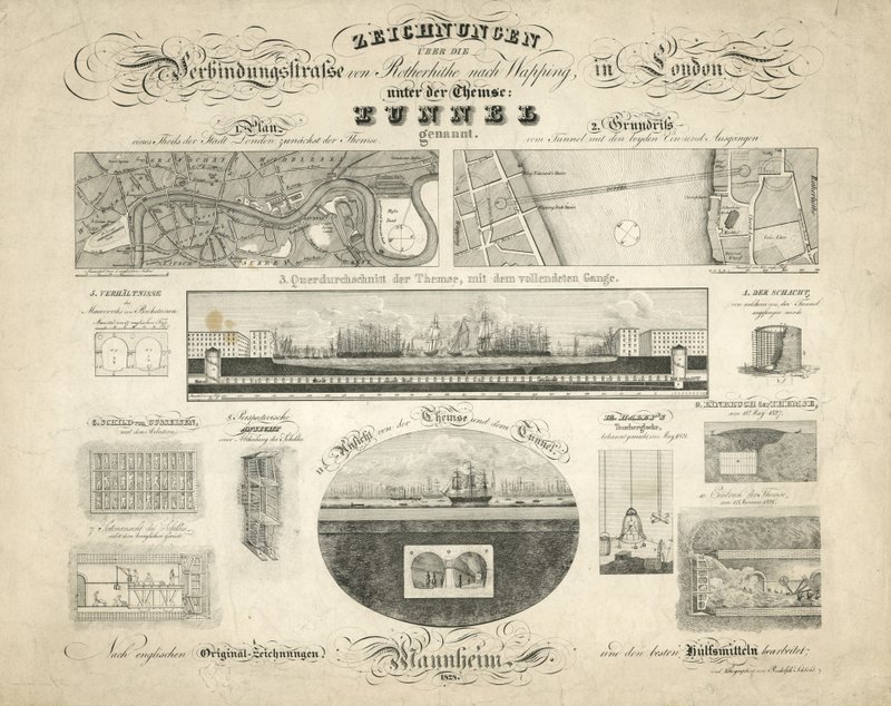 Rotherhithe Wapping Thames Tunnel de English School