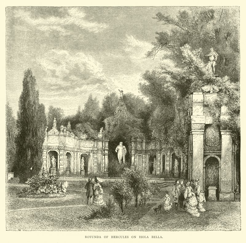 Rotunda de Hércules na Isola Bella de English School