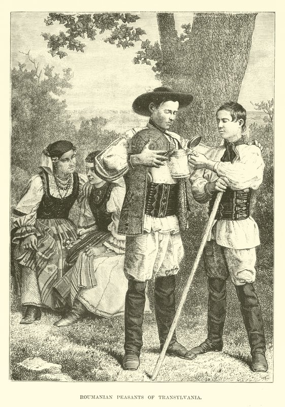 Camponeses romenos da Transilvânia de English School