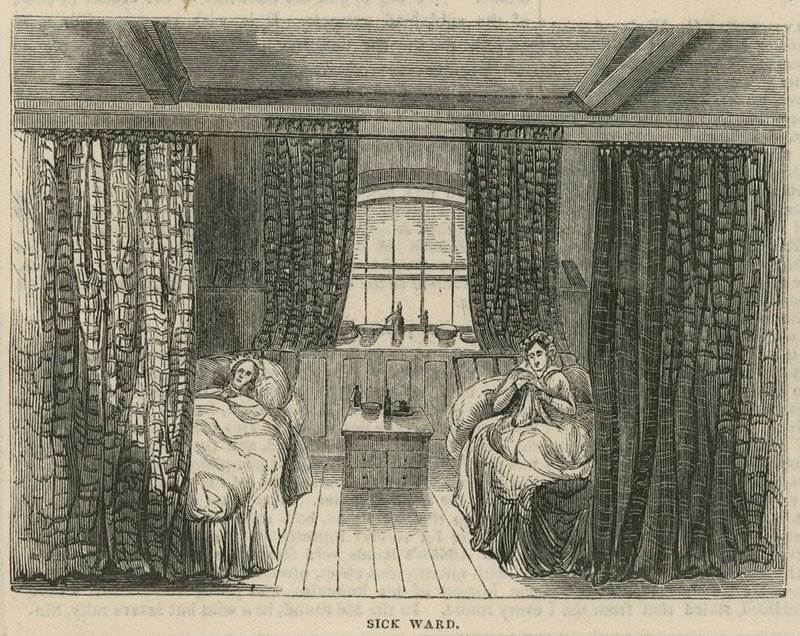 Royal Free Hospital, Londres: enfermaria de English School