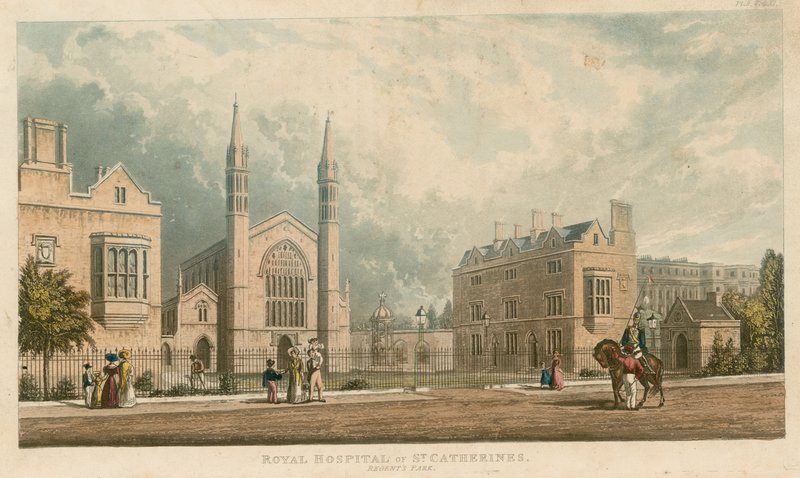 Royal Hospital de St Catherines, Regents Park, Londres de English School