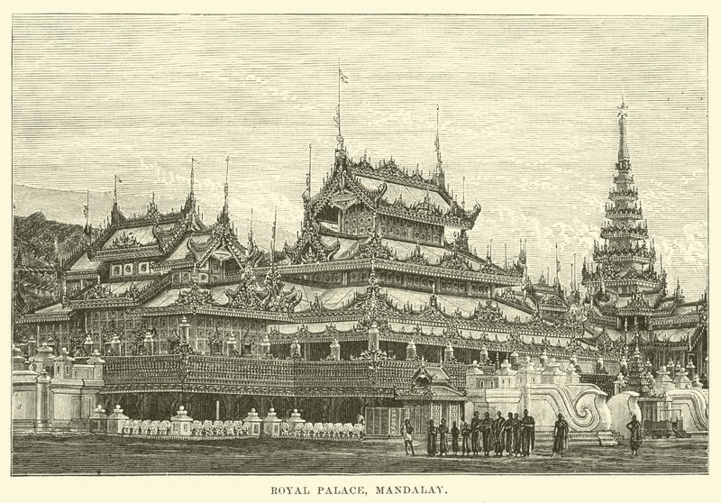 Palácio Real, Mandalay de English School